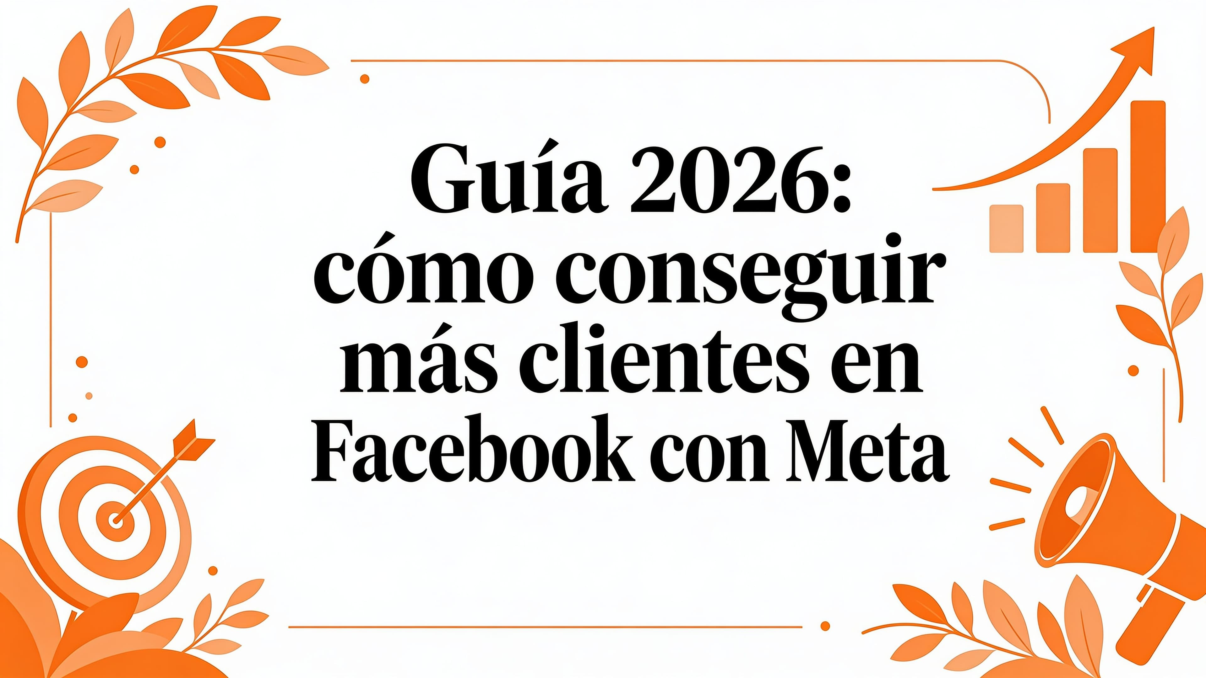 Guía 2026: como conseguir mas clientes en Facebook con Meta