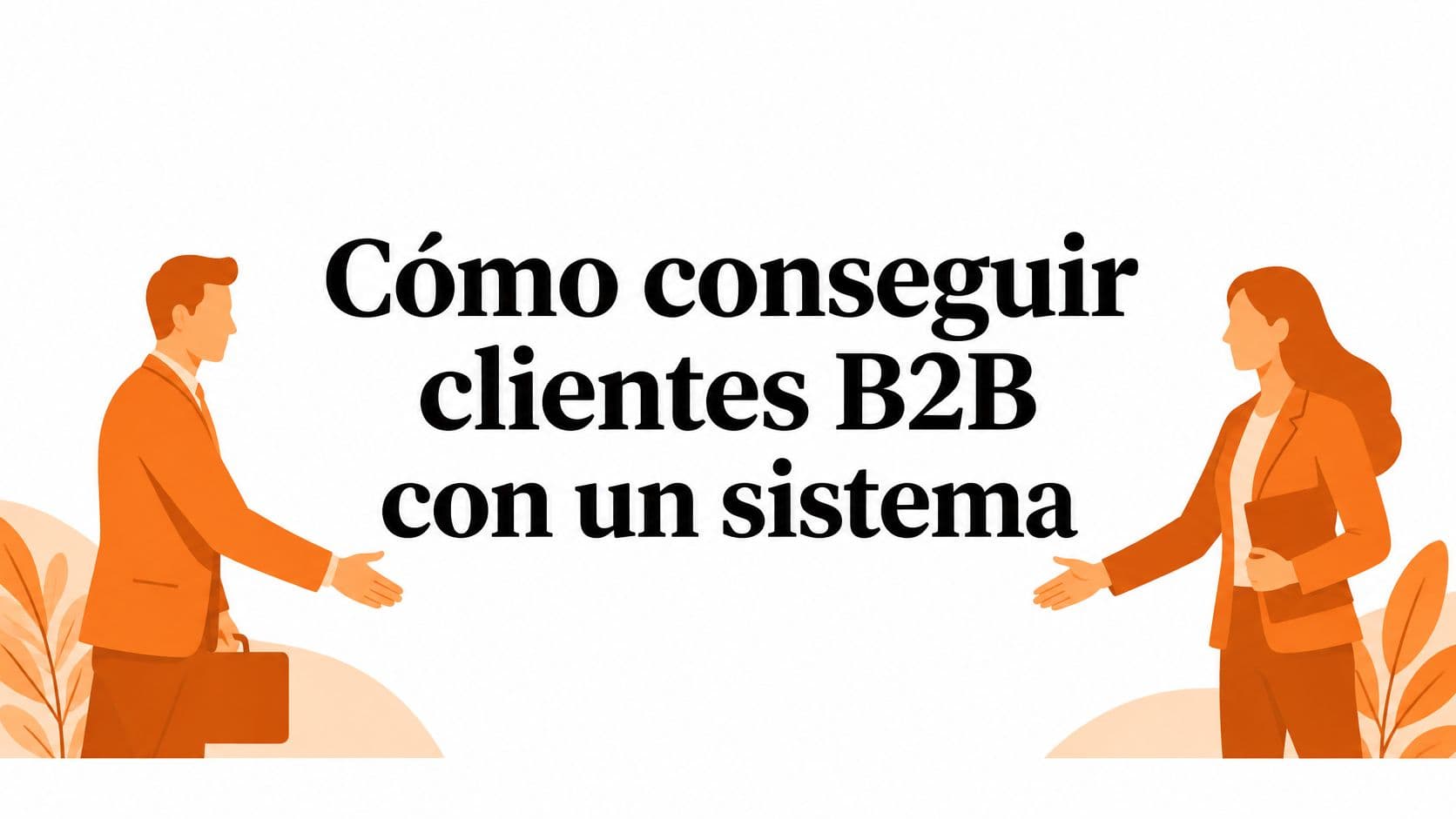Cómo conseguir clientes B2B con un sistema