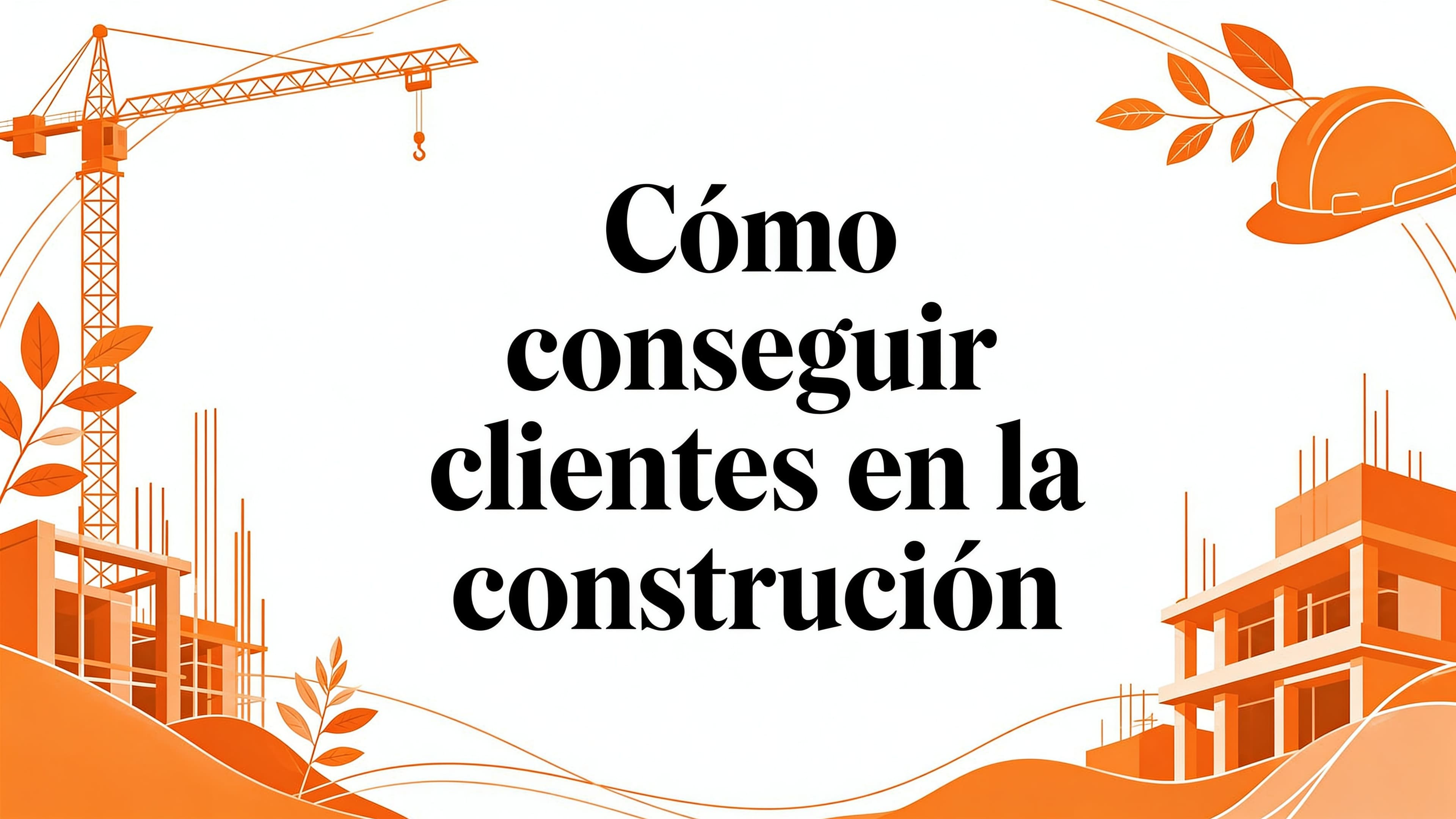 Como conseguir clientes en la construccion: Cómo conseguir