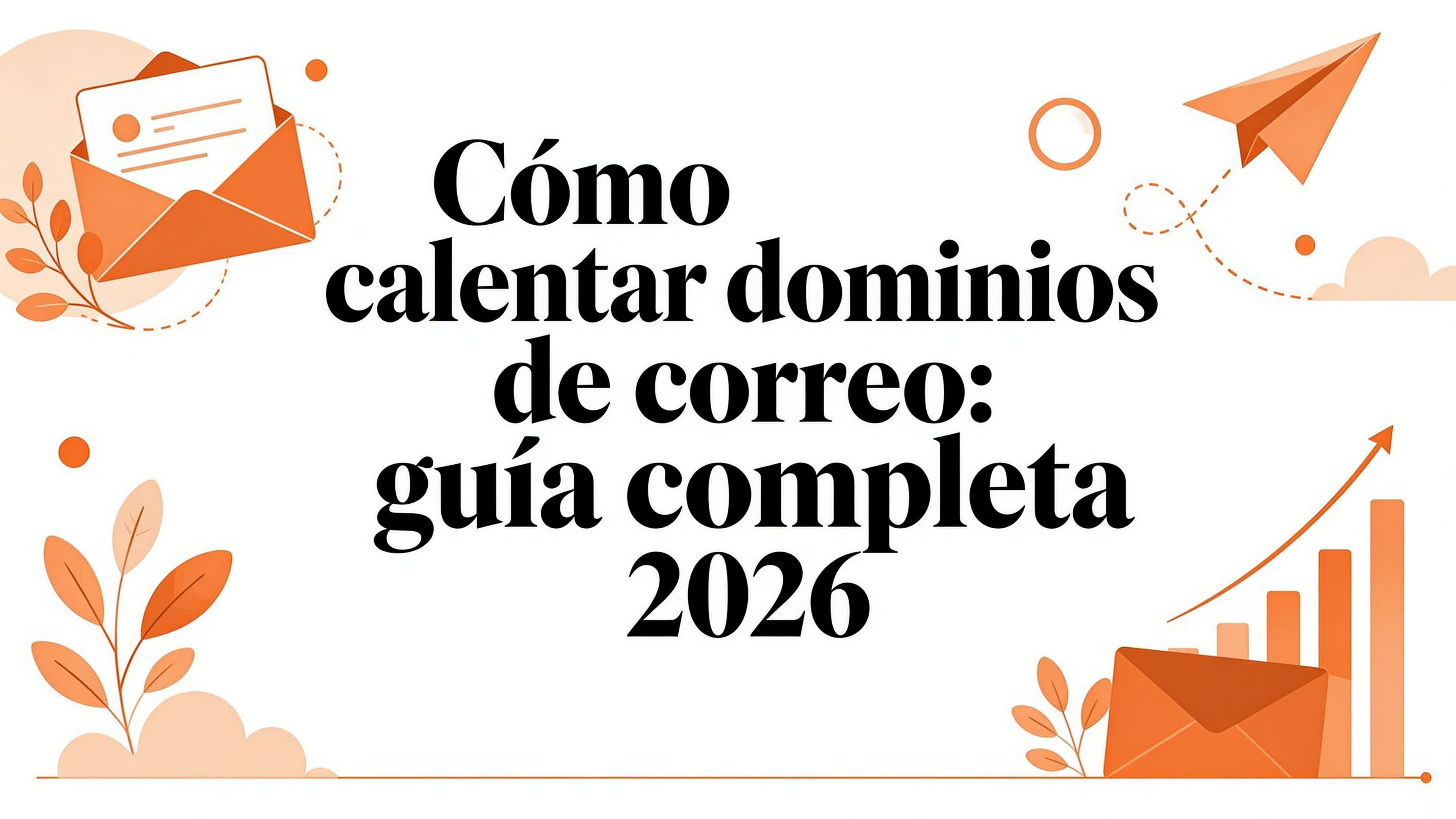 How to warm up email domains: guía completa 2026