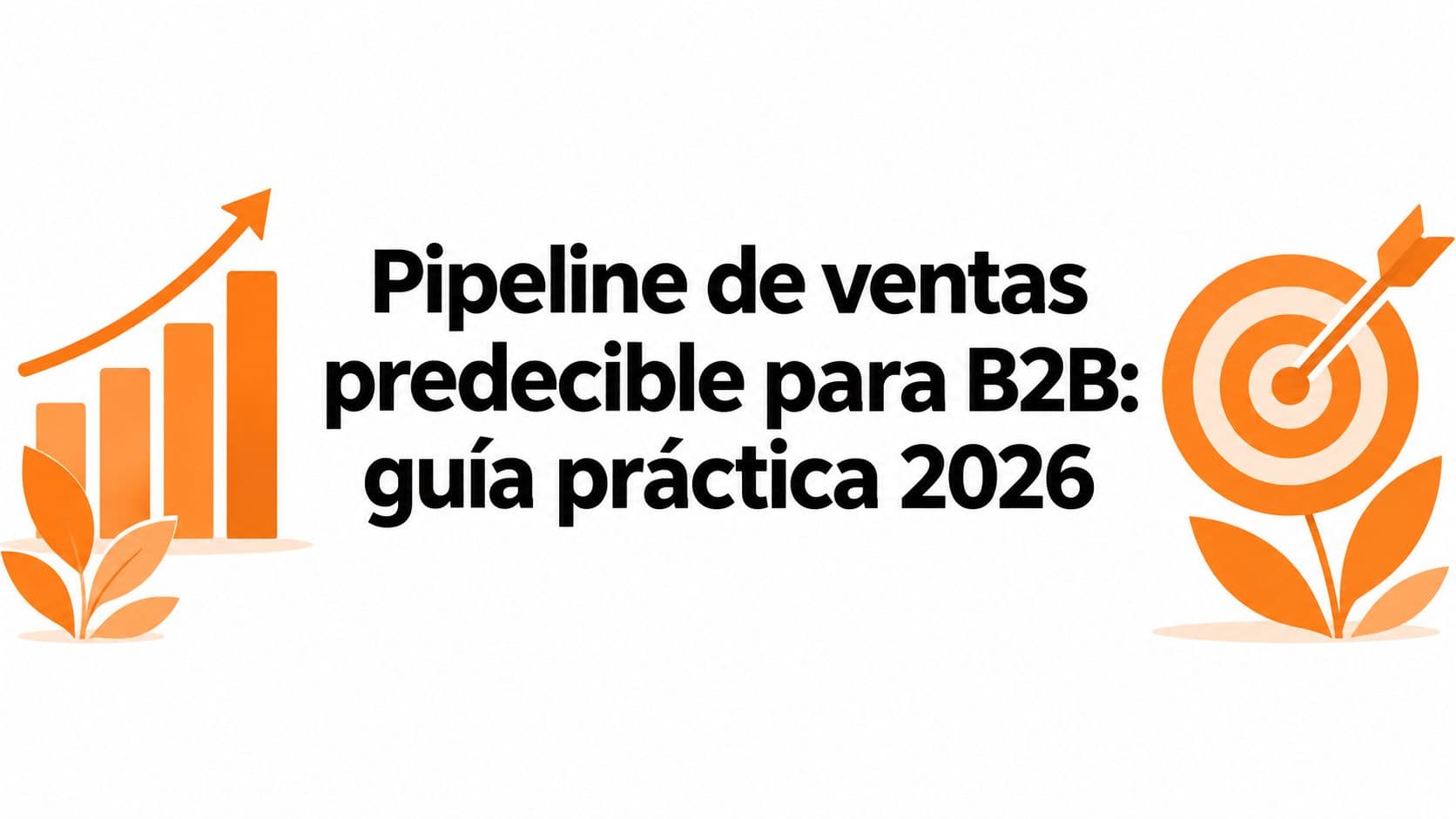 Pipeline de ventas predecible para B2B: guía práctica 2026