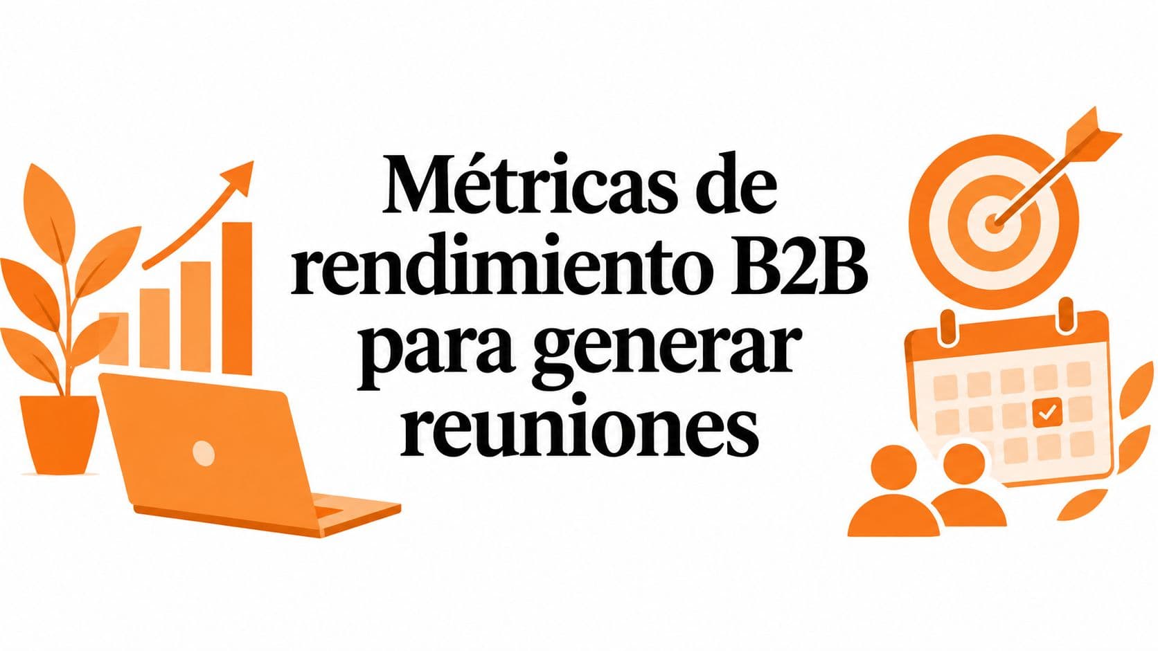 Métricas de rendimiento B2B para generar reuniones
