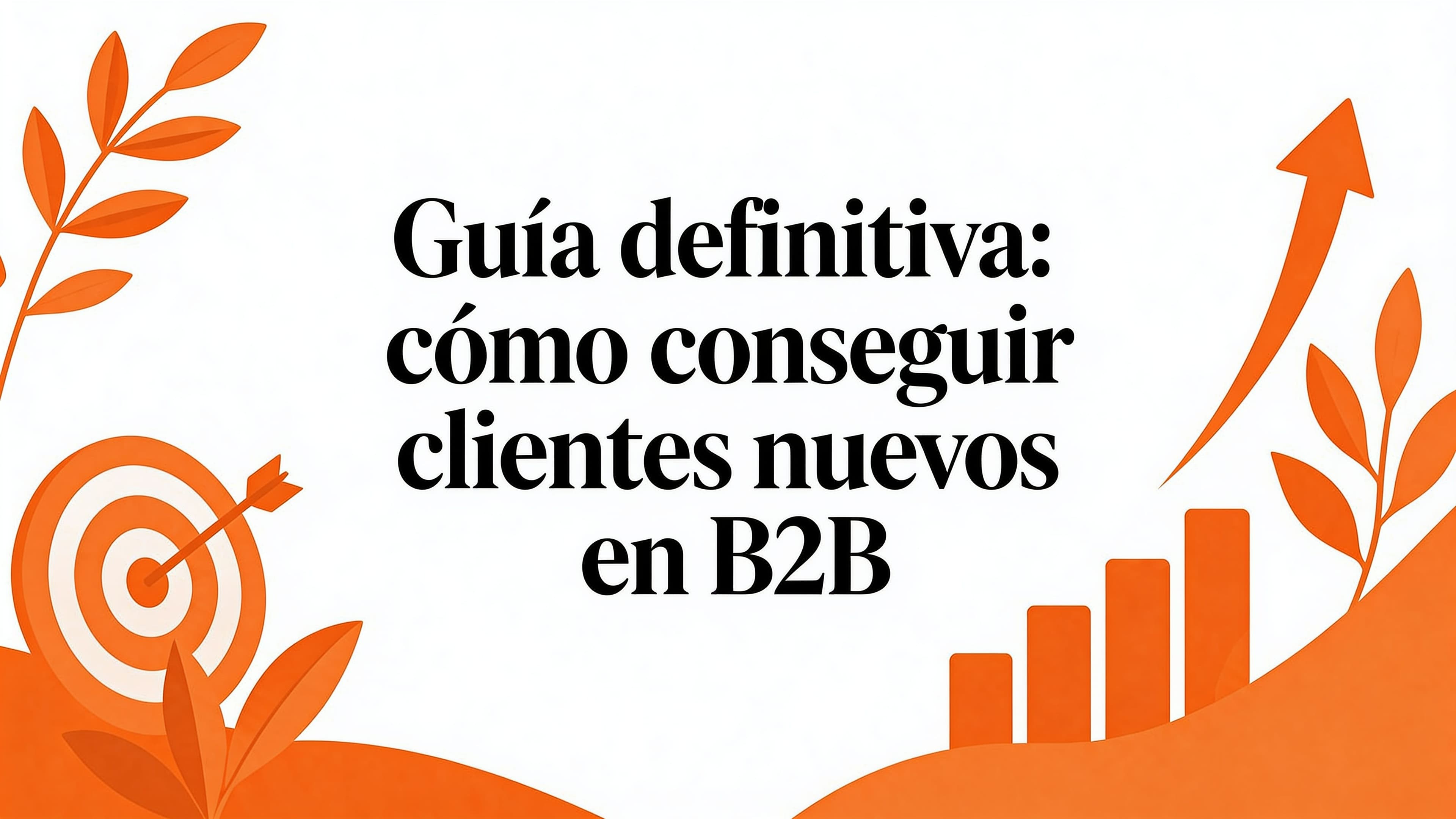 Guía definitiva: como conseguir clientes nuevos en B2B para