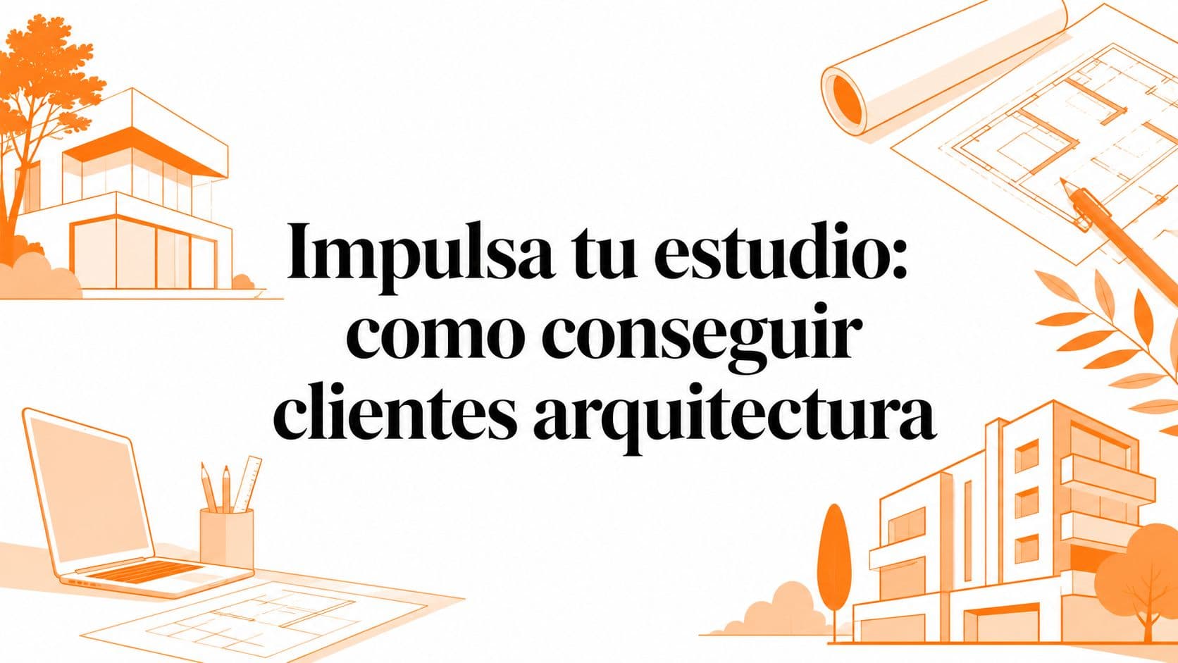 Impulsa tu estudio: como conseguir clientes arquitectura