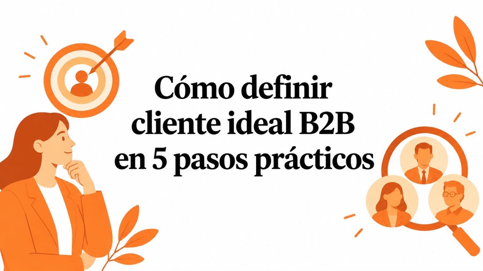 Cómo definir cliente ideal B2B en 5 pasos prácticos