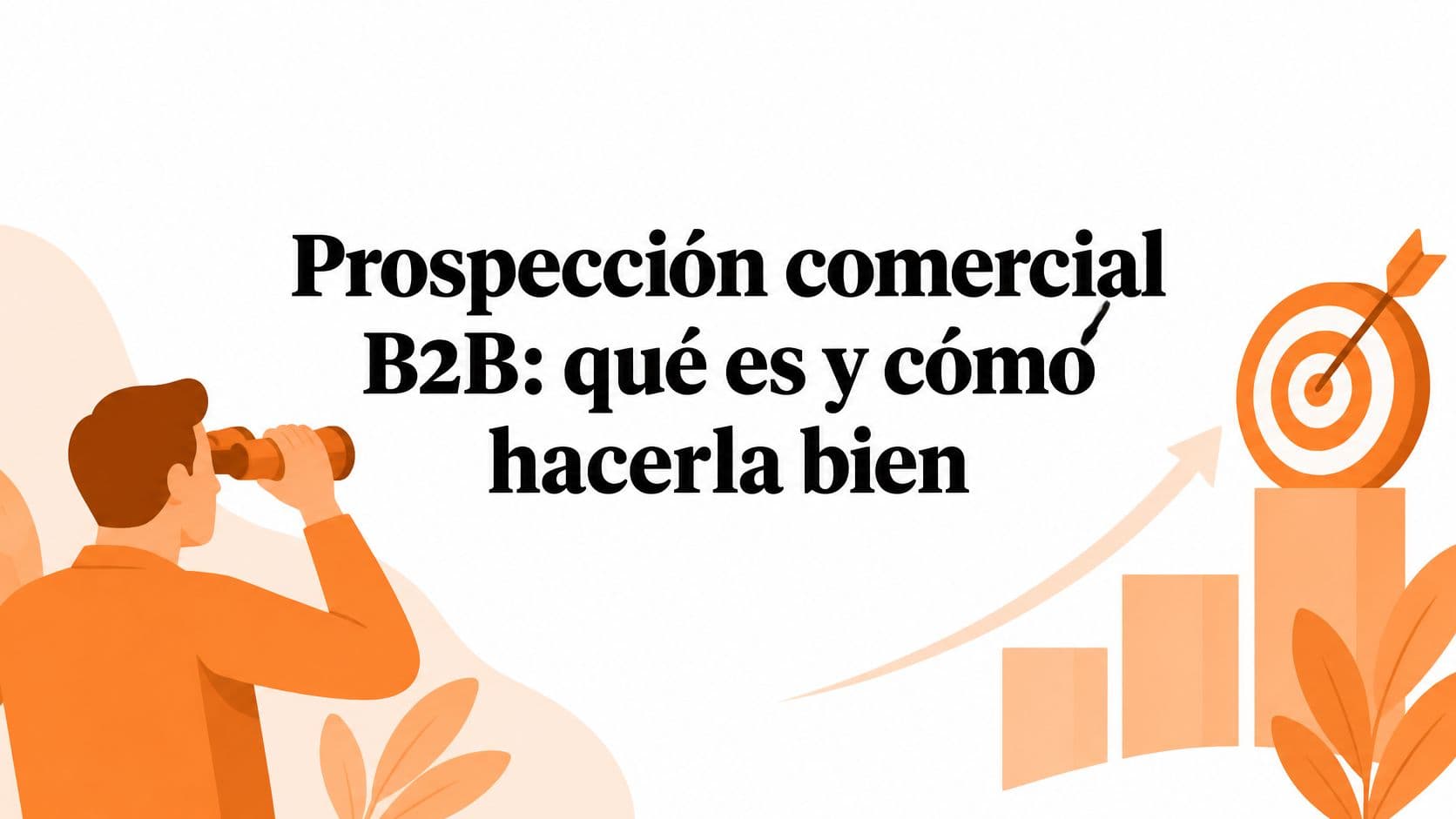 Prospección comercial B2B: qué es y cómo hacerla bien